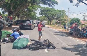 Dua pelajar kolej maut, dua parah kemalangan libatkan lori