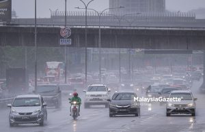 Hujan lebat, ribut petir di kebanyakan negeri hingga 7 malam ini