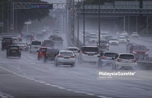 Tujuh negeri dilanda ribut petir, hujan lebat hingga 9 malam ini