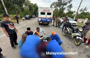 Guru tahfiz maut motosikal langgar lori sampah