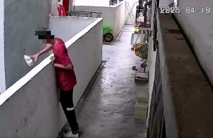 Remaja baling bata dari atas PPR sudah diambil keterangan