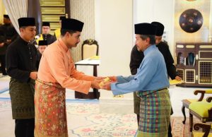 Yang Dipertuan Muda Terengganu dilantik sebagai Pemangku Raja
