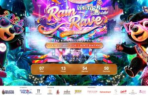 79 hotel tawar diskaun hingga 70% sempena Hari Pekerja, Rain Rave 2026