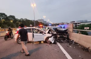 Pegawai tentera mabuk sebabkan nahas maut di Lebuh Raya MEX