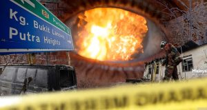 Letupan paip gas Putra Heights Bina Baharu Rumah KPKT Nga Kor Ming SPNB
