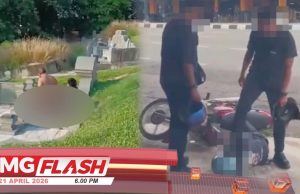 Polis Pijak Kepala Suspek Ditukar Bahagian * Pasangan Aksi Tak Senonoh Di Kubur Dibebaskan #mgflash