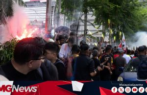 Letupan Mercun Gemparkan Himpunan Tangkap Azam Baki