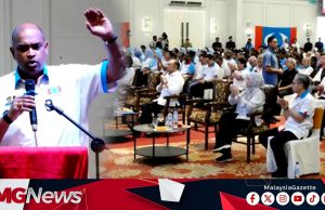 KECOH! Hassan Karim Jerit Ketika Ramanan ‘Serang’ Rafizi di Konvensyen PKR Johor
