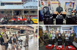3 rakyat Malaysia ditahan, 97kg syabu dirampas dalam tren Thailand