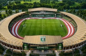 Stadium Negeri Sarawak kini dikenali sebagai Stadium Taha Ariffin
