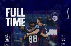 JDT samai rekod dunia, pesta gol 14-1 ke atas Kelantan TRW