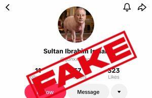 Akaun media sosial TikTok palsu hina Agong, MCMC diminta ambil tindakan tegas
