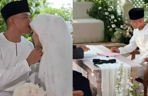 Arif Aiman sah tamat zaman bujang, bergelar suami kepada Nurul Aliah Natasha