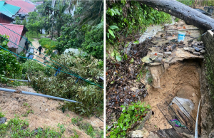 Tanah runtuh di Kg Bukit Sungai Putih, penduduk diarah keluar