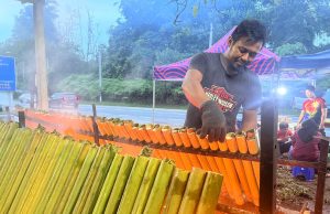 Lemang Sarawak di bulatan Mardi, Kluang tumpuan menjelang Aidiladha