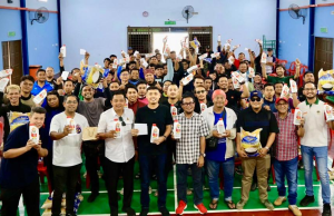 100 rider DUN Sungai Kandis terima bantuan servis motosikal, barangan dapur
