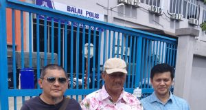 Laporan polis yang dibuat tiga NGO tiga NGO di IPD Ampang, hari ini.