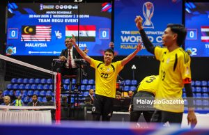 Malaysia tewaskan India 3-0, hampiri suku akhir Piala Dunia Sepak Takraw