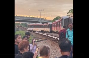 Tren laluan Ampang tergelincir, 25 penumpang terjejas