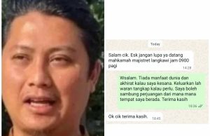 `Tiada apa yang berubah jika saya patuh undang-undang’ – Tamim Dahri