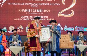 Steven Sim dimasyhur Canselor UKKM