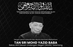 Bekas ADUN Terentang Mohd Yazid Baba meninggal dunia