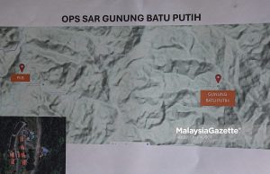 Jaslinda melalui laluan ke Kem Sukaneka bukan Gunung Batu Bujang