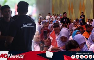 Konvensyen Pakatan Harapan Diawasi Skuad Keselamatan Keadilan ‘Berbaju Hitam’
