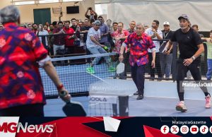80 Tahun UMNO: Zahid, Johari, KJ, Akmal Santai Lawan Pickleball