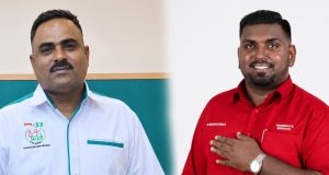 Sree Jalaraman Suliaraju (kiri) dan Rejean Kumar Ratna.