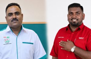 Sree Jalaraman Suliaraju (kiri) dan Rejean Kumar Ratna.