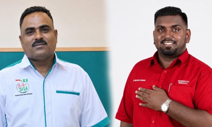 Sree Jalaraman Suliaraju (kiri) dan Rejean Kumar Ratna.