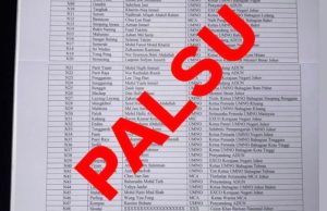 Senarai nama calon BN yang tular untuk PRN adalah palsu- MB Johor