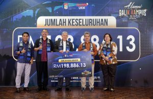 Alumni UKM sumbang hampir RM200,000 untuk pembangunan universiti