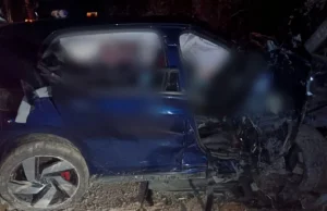 2 beradik maut, seorang cedera kereta dinaiki hilang kawalan di Jempol