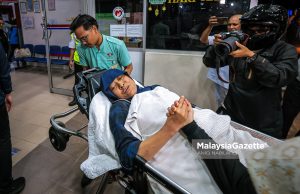 Jaslinda Dikejarkan Ke Hospital Tapah