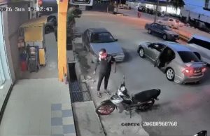 Polis buru suspek samun, cederakan pekerja serbaneka guna parang