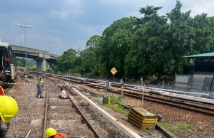 Kerja baiki landasan tren tergelincir giat dijalankan – Rapid KL