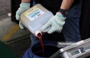 100 stesen Petronas kumpul 1.6 juta kilogram minyak masak terpakai