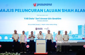 Tambang LRT3 Laluan Shah Alam percuma sebulan bermula esok – PM