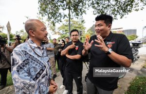 Ketua Pengarah J-KOM Jumpa Albert Tei