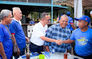 Meski penyandang, Sahrihan tetap turun padang santuni pengundi DUN Gambir