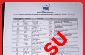 Senarai Nama Calon BN Yang Tular Untuk PRN Adalah Palsu- MB Johor #MGFlash