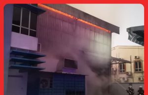 Kilang IKS Perkakasan Krom Musnah Terbakar Di Kota Kemuning #MGFlash