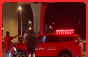 Lelaki Pandu SUV Tayar Depan Belakang Pecah Secara Berbahaya Ditahan #MGFlash