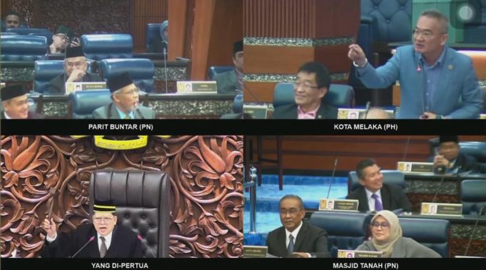 Dewan rakyat kecoh