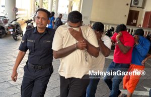 Pengantin baharu antara 4 didakwa sertai perhimpunan haram, cederakan seorang lelaki