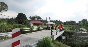 Jambatan baru Kampung Labu Hilir