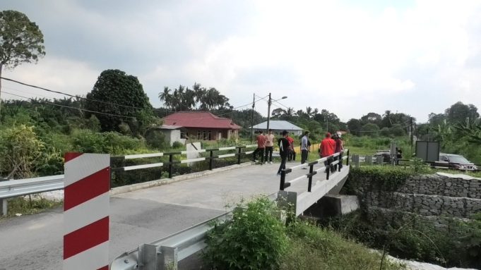 Jambatan baru Kampung Labu Hilir