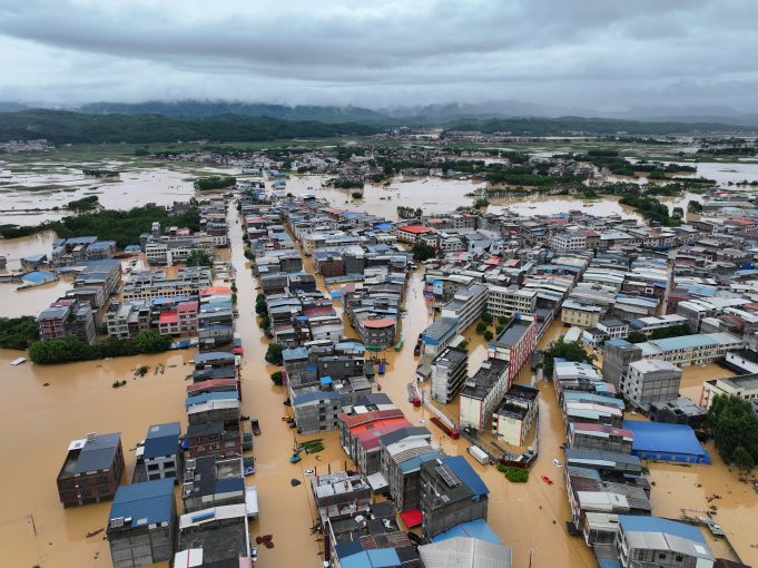 CHINA-WEATHER-FLOOD